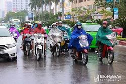 Ngày 7/3, Nghệ An có mưa rào rải rác, trời rét về đêm và sáng