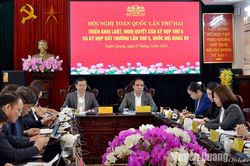 Hội nghị toàn quốc lần thứ hai triển khai luật, nghị quyết của Kỳ họp thứ 6 và Kỳ họp bất thường lần thứ 5