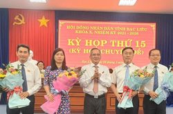 Bạc Liêu có hai tân phó chủ tịch