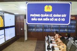 Đấu giá hơn 188 nghìn biển số ô tô tại phiên thứ ba