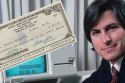 Tấm séc có chữ ký Steve Jobs lại được đấu giá, dự kiến chốt hơn 400 triệu đồng