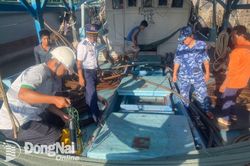 Tạm giữ tàu vận chuyển trái phép 50 ngàn lít dầu DO không rõ nguồn gốc