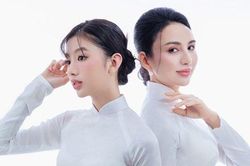 Hoa hậu Ngọc Diễm khoe sắc bên con gái 'xinh như hoa'