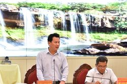 Bộ trưởng Tài nguyên và Môi trường Đặng Quốc Khánh làm việc với tỉnh Gia Lai