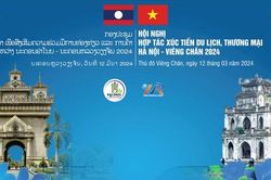 Tổ chức Hội nghị hợp tác xúc tiến du lịch, thương mại Hà Nội - Viêng Chăn 2024