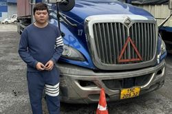 Thanh Hóa: Tạm giữ đối tượng điều khiển xe container tông vào xe CSGT