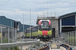 Vận hành thử lần cuối đoạn trên cao tuyến metro Nhổn - Ga Hà Nội