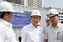Bí thư TP.HCM kiểm tra dự án hầm chui 830 tỷ đồng 'giải cứu' ùn tắc cửa ngõ