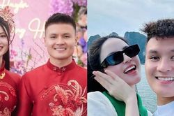 Thời trang của vợ chồng Chu Thanh Huyền - Quang Hải: Rất thích đồ đôi!