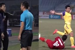 CLB Hà Tĩnh bức xúc vì trọng tài khi thua Hà Nội FC, đòi hưởng 11m khi cầu thủ bị kéo ngã trong vòng cấm