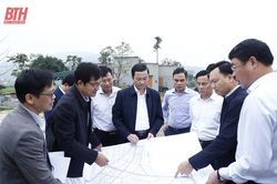 Chủ tịch UBND tỉnh Đỗ Minh Tuấn kiểm tra tiến độ thực hiện, giải ngân vốn đầu tư công năm 2024