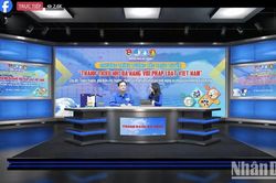 Hơn 3.600 lượt xem tại livetream phổ biến pháp luật an ninh mạng trên Facebook