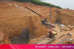 Vượt khó thi công đường dây 500kV mạch 3 qua Hà Tĩnh đúng tiến độ