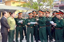 Đẩy nhanh tiến độ chuẩn bị cơ sở vật chất cho các lực lượng tham gia Lễ Kỷ niệm 70 năm Chiến thắng Điện Biên Phủ