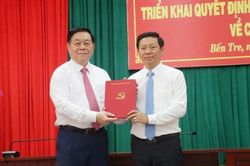 Đồng chí Trần Thanh Lâm giữ chức Phó Bí thư Tỉnh ủy Bến Tre