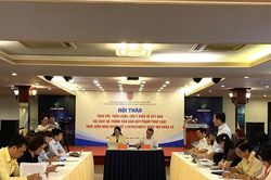Tổ công tác của Thủ tướng Chính phủ Hội thảo về kết quả rà soát văn bản quy phạm pháp luật