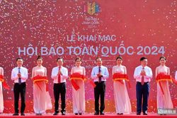 Khai mạc Hội Báo toàn quốc 2024 tại thành phố Hồ Chí Minh