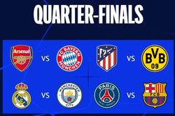 Bốc thăm tứ kết Champions League: Man City đụng Real, PSG chạm trán Barca