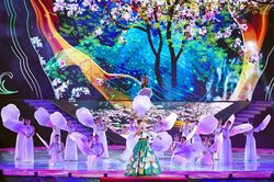 Tổng duyệt khai mạc Năm Du lịch quốc gia và Lễ hội Hoa Ban năm 2024