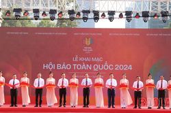 Hơn 100 cơ quan báo chí Trung ương và địa phương tham dự Hội Báo toàn quốc 2024
