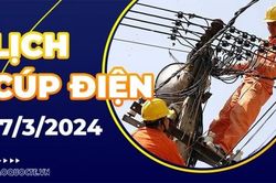 Lịch cúp điện An Giang hôm nay ngày 17/3/2024