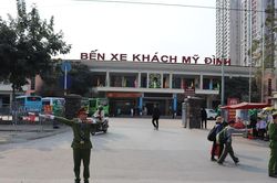Bến xe khách Mỹ Đình: Tăng cường công tác phối hợp nhằm đảm bảo trật tự, an toàn giao thông