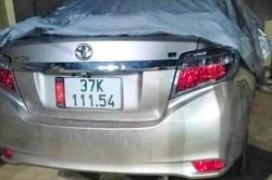 Xe ô tô bị mất trộm được tìm thấy tại trạm y tế xã
