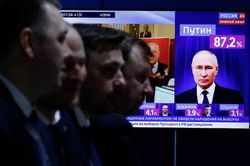 Tổng thống Nga Vladimir Putin tái đắc cử với kết quả áp đảo