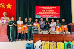 Bộ đội Biên phòng thành phố Đà Nẵng tuyên truyền giao nộp ngư cụ khai thác thủy sản có tính chất hủy diệt