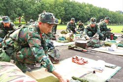 Bộ CHQS tỉnh luyện tập chuyển trạng thái sẵn sàng chiến đấu
