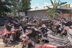 Khó xử lý xe bị tạm giữ không có người đến nhận