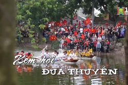 Xem hội đua thuyền | Nhịp sống Hà Nội | 24/03/2024