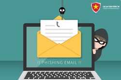Cẩn trọng với lừa đảo trực tuyến qua email có chủ đề 'Tiền lương'