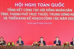 Bế mạc Hội nghị toàn quốc tổng kết công tác HĐND các tỉnh, thành phố trực thuộc Trung ương năm 2023 và triển khai kế hoạch công tác năm 2024