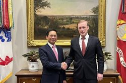 Bộ trưởng Ngoại giao Bùi Thanh Sơn gặp cố vấn an ninh quốc gia Hoa Kỳ Jake Sullivan