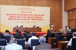 Khai mạc hội nghị đại biểu Quốc hội hoạt động chuyên trách lần thứ 5