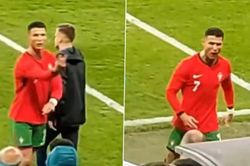 Bồ Đào Nha bại trận, Ronaldo nổi nóng, giơ 2 ngón tay ám chỉ điều muốn nói