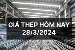 Giá thép ngày 28/3: Sàn giao dịch Thượng Hải tiếp tục trượt dốc