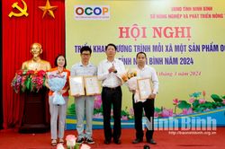 Triển khai Chương trình mỗi xã một sản phẩm tỉnh Ninh Bình năm 2024