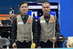 Thi đấu xuất sắc, billiard Việt Nam giành tất cả huy chương tại 1 nội dung ở giải vô địch châu Á