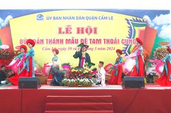 Quận Cẩm Lệ tổ chức lễ hội Bửu đản Thánh Mẫu Đệ Tam Thoải cung