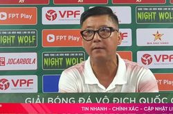 HLV Lê Huỳnh Đức: Chúng tôi không đáng thua trước Hồng Lĩnh Hà Tĩnh
