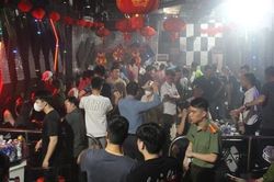 29 đối tượng sử dụng thuốc lắc trong quán bar để tăng hưng phấn