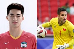 Thủ môn HAGL cao xấp xỉ Filip Nguyễn được gọi lên U23 Việt Nam chuẩn bị cho giải châu Á
