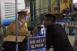 Xử lý hơn 275.000 trường hợp lái xe vi phạm nồng độ cồn