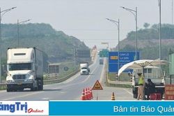 Cấm xe đầu kéo, xe tải từ 6 trục, xe khách trên 30 chỗ và xe giường nằm lưu thông trên cao tốc Cam Lộ - La Sơn