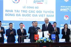 Liên đoàn bóng đá Việt nam công bố Nhà tài trợ các đội tuyển Quốc gia