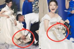 Chu Thanh Huyền tiết lộ Quang Hải tự tay mua giày đế xuồng cho vợ đi ngày cưới, fan chỉ chờ ngày cặp đôi báo có tin vui