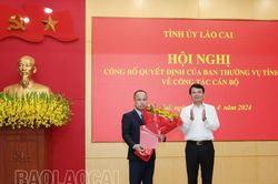 Đồng chí Phan Quốc Nghĩa được bổ nhiệm giữ chức vụ Chánh Văn phòng Tỉnh ủy