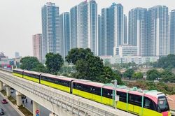 Sơ đồ 14 tuyến đường sắt đô thị được Hà Nội xây dựng